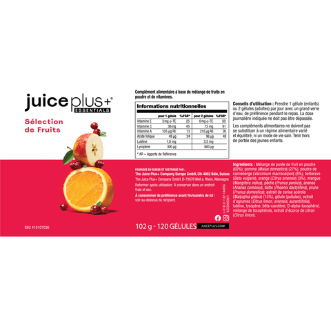 Obst-, Gemüse- & Beerenauslese Kapseln