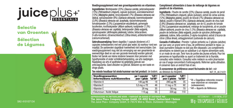 Obst- und Gemüsemischung Kapseln (Healthy Starts)