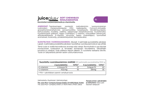 Beerenmischung Kautabletten