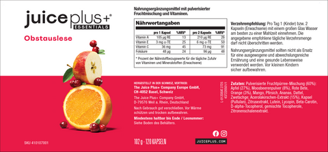 Obst- & Gemüseauslese Kapseln  (Healthy Starts 13+)