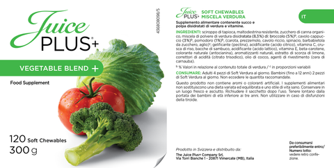 Obst- und Gemüsemischung Kautabletten